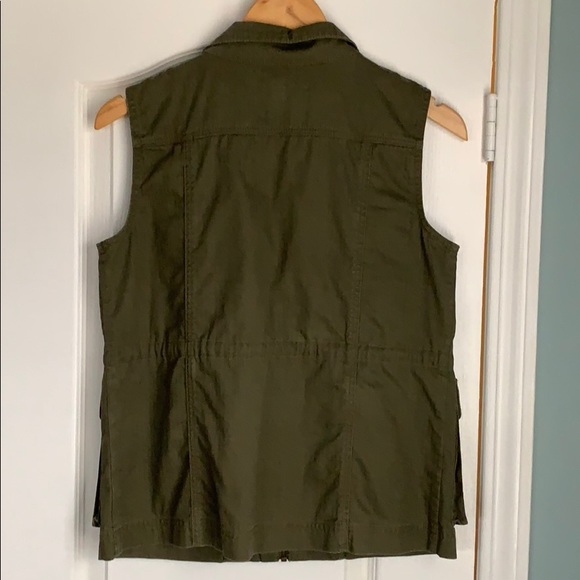 J. Crew khaki utility vest - Picture 4 of 4